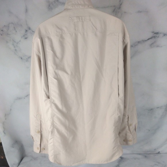 Duluth Trading Co Long Sleeve Fishing Shirt Mens Large 100% Nylon - Picture 7 of 10